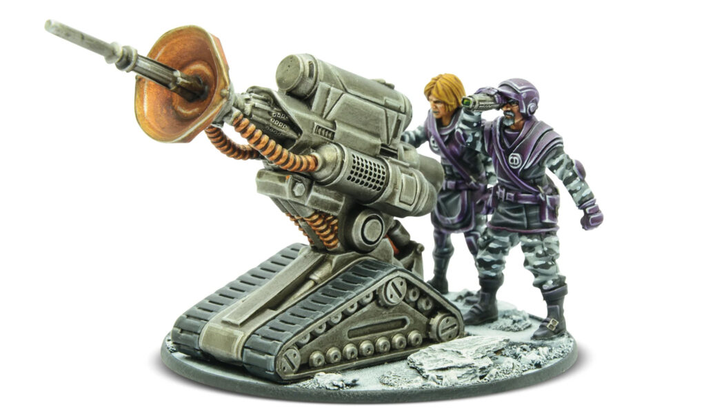 Judge Dredd Citi-Def Sonic Cannon Emplacement