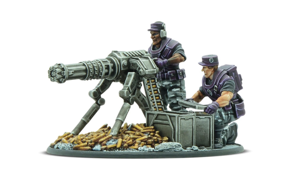 Judge Dredd Citi-Def Spit Cannon Emplacement