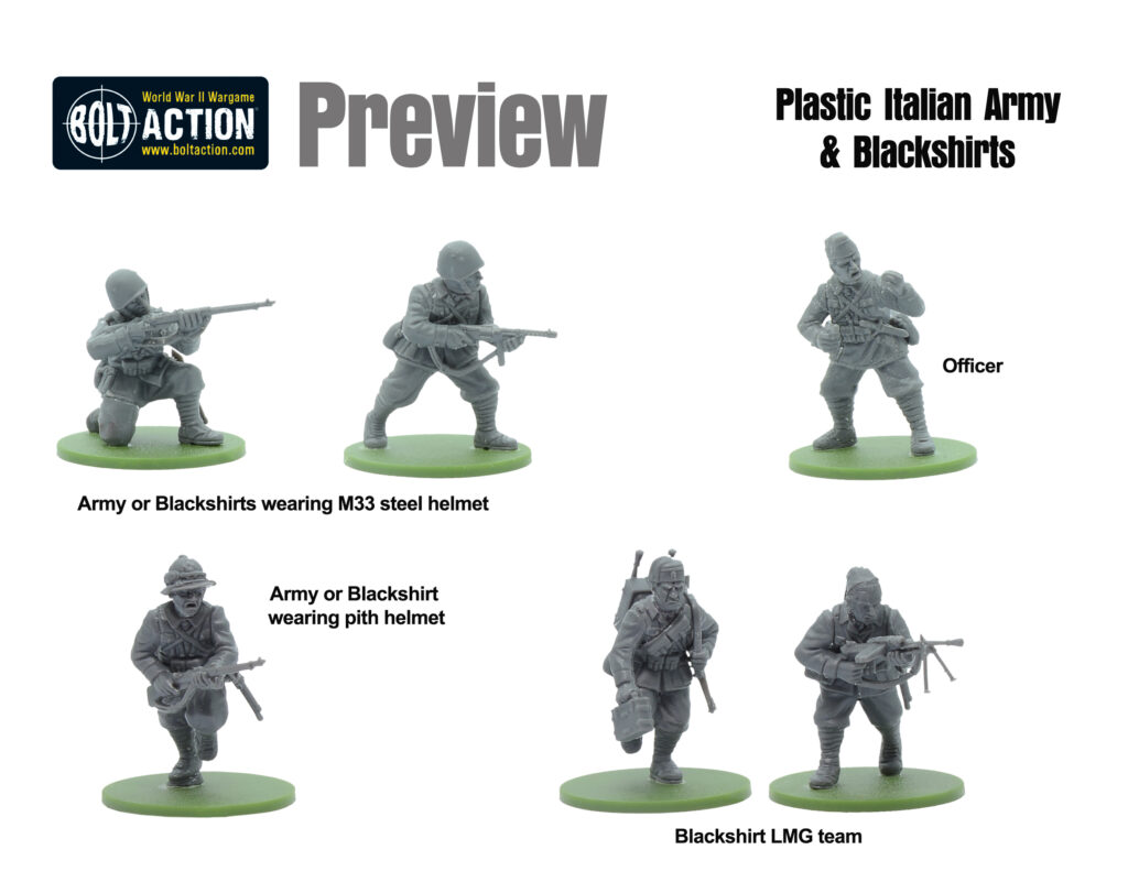 ITALIAN ARMY WARLORD GAMES VARIOUS AVAILABLE BOLT ACTION 28mm 