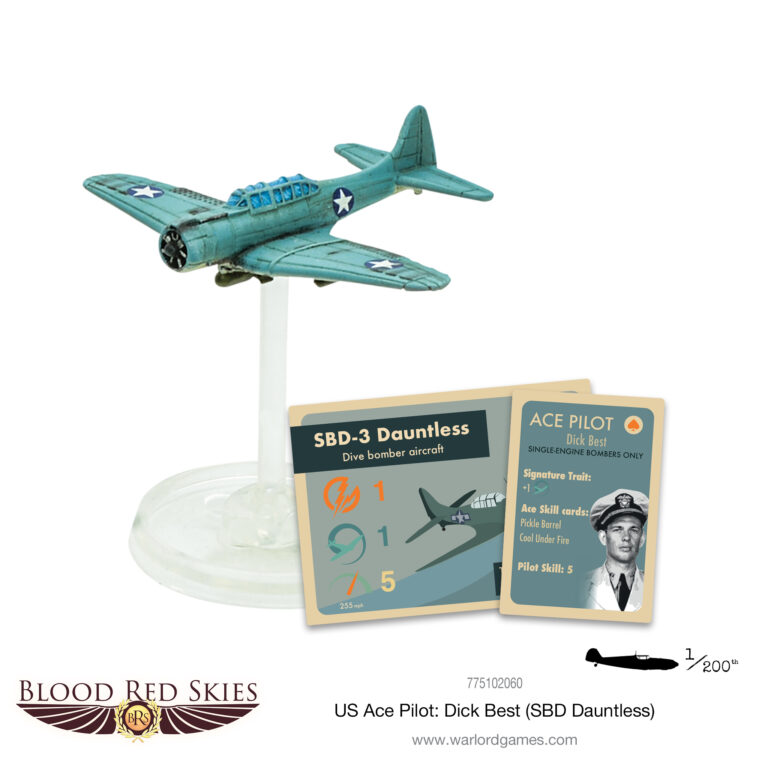 Acheter Blood Red Skies - Korean War Ace Pilot: Zhao Baotong - Warlord Games - Jeux de figurines