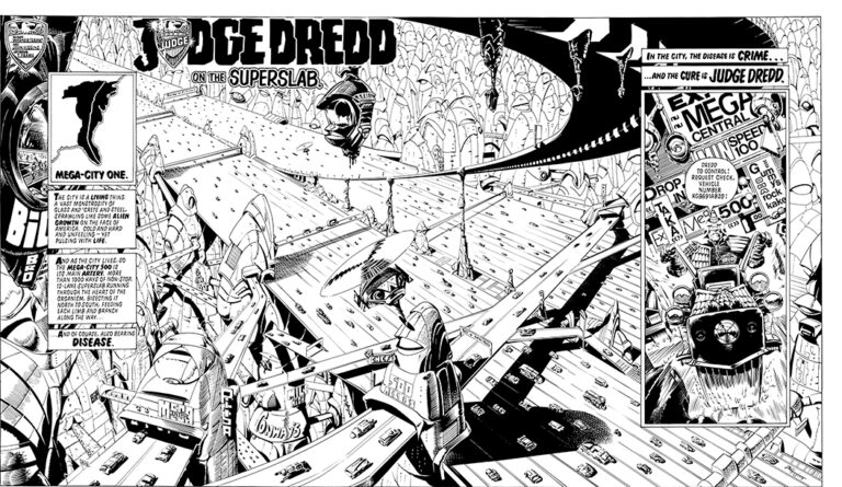 Judge Dredd: The Tourist's Guide to Mega-City One - Warlord Community