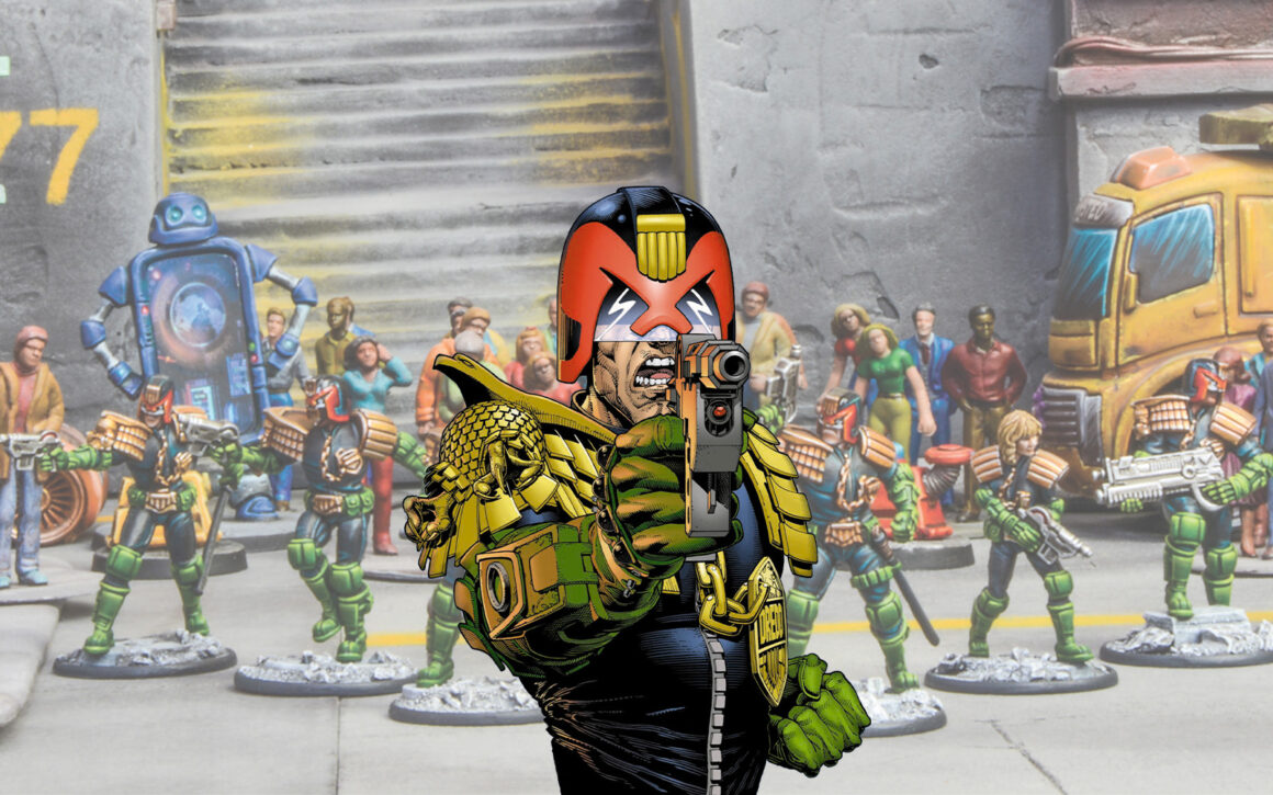 Warlord Games - Renforts Judge Dredd Bloc Gang - Figurines En Résine Pour Jeux De Table