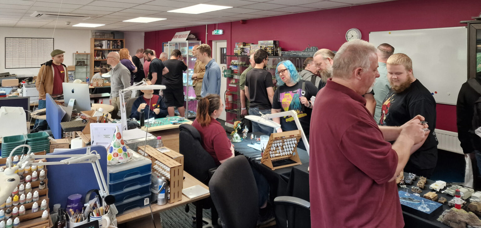 Crit Happens Social - Warlord HQ Visit