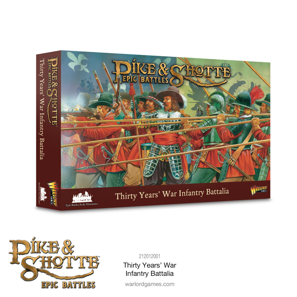 A look at the infantry sprue for our newest game, Pike and Shotte Epic Battles