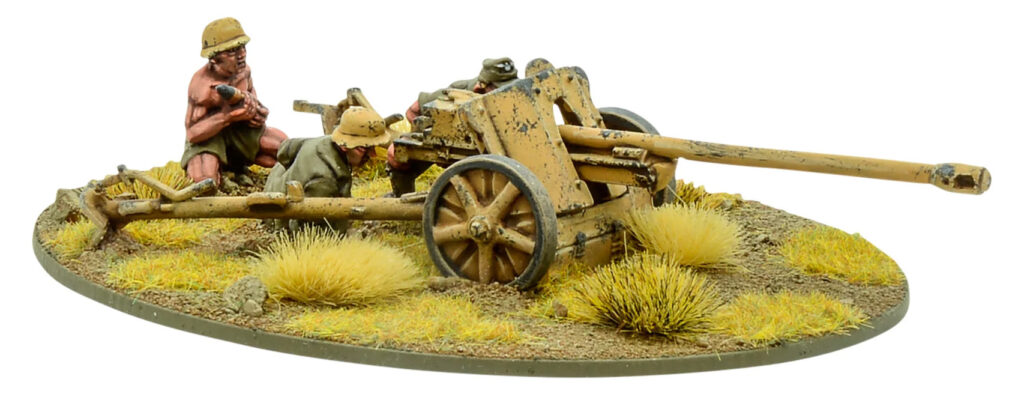 Afrika Korps PaK 38 anti-tank gun