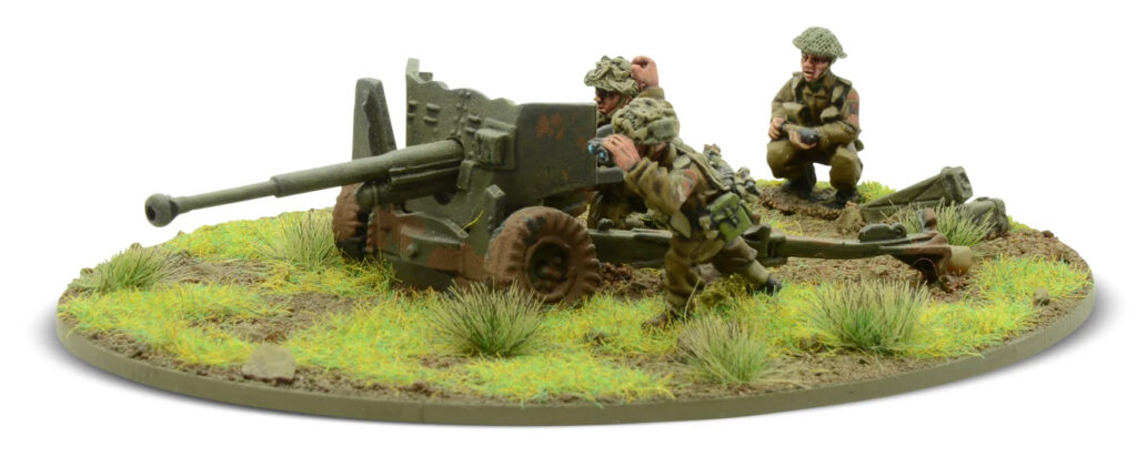 British Army 6pdr Anti-tank Gun