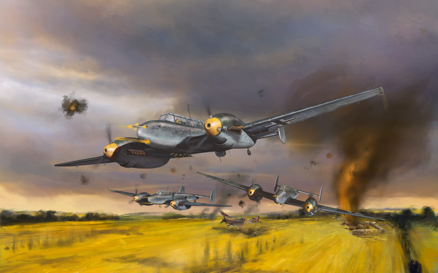 Aircraft Profile: Messerschmitt Bf 110 - Warlord Community