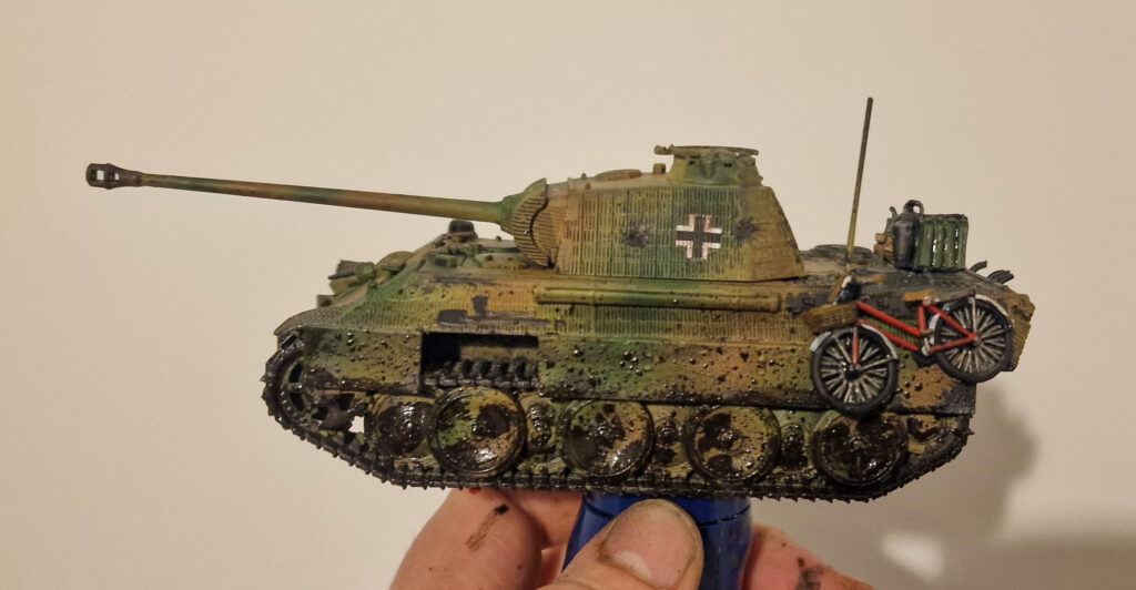 Dave Barr's Achtung Panzer! Panther with stowage