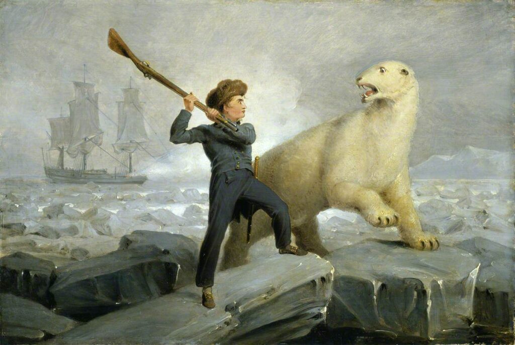 Nelson and the Bear, Westall, Richard