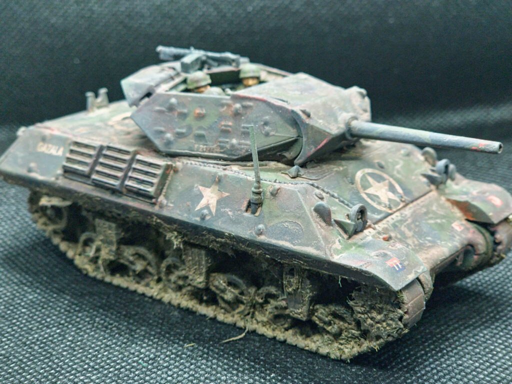 Achtung Panzer! A Tale of More Gamers - M10 Wolverine Finished Construction