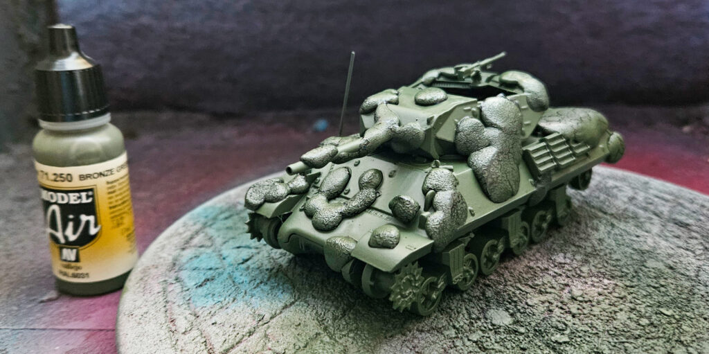 Achtung Panzer! A Tale of More Gamers - Wolverine M10 Painting