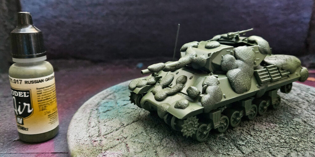 Achtung Panzer! A Tale of More Gamers - Wolverine M10 Painting