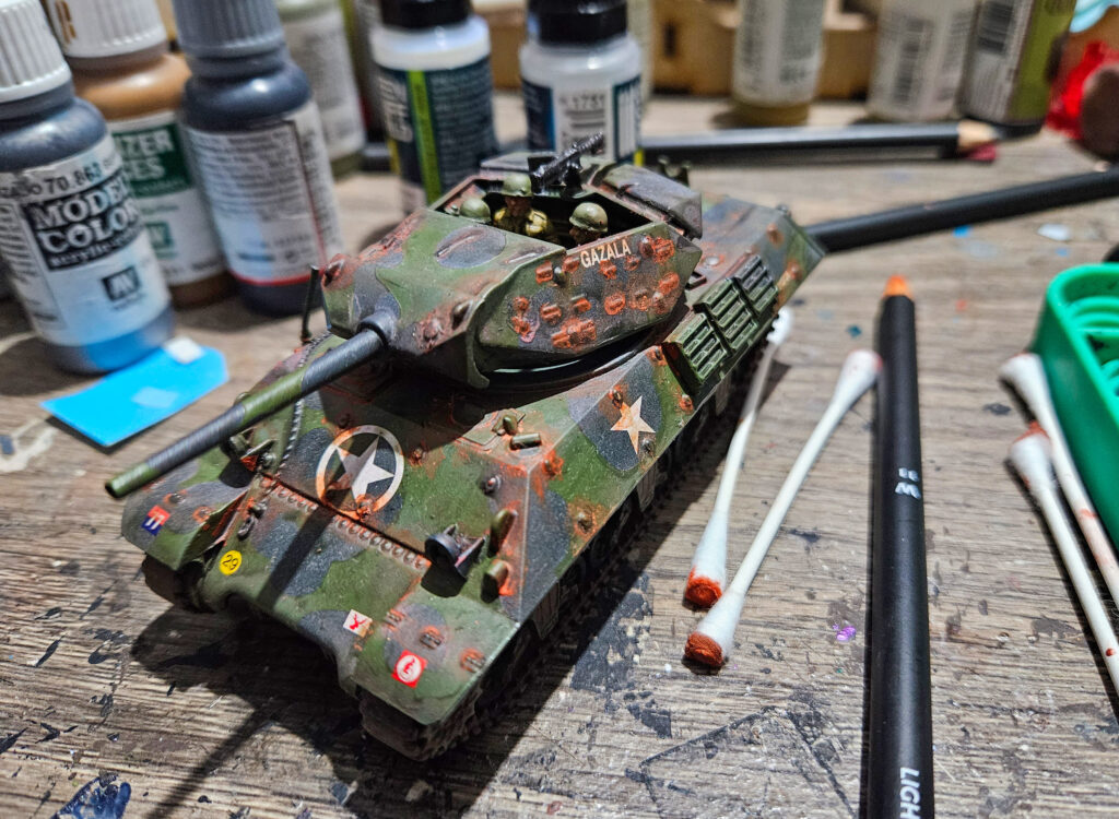 Achtung Panzer! A Tale of More Gamers - M10 Wolverine Weathering