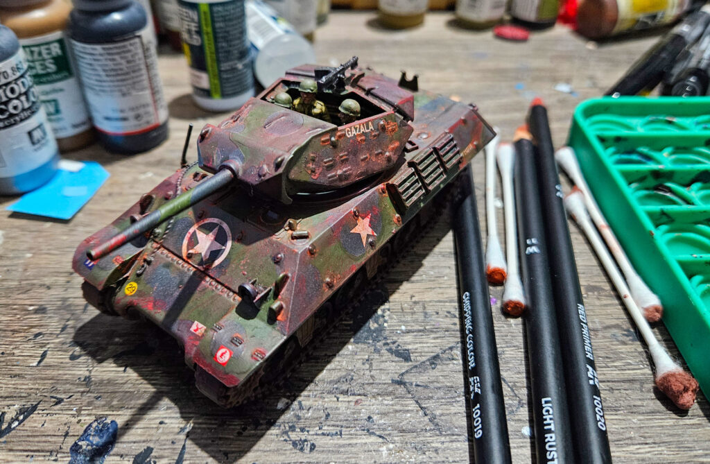 Achtung Panzer! A Tale of More Gamers - M10 Wolverine Weathering