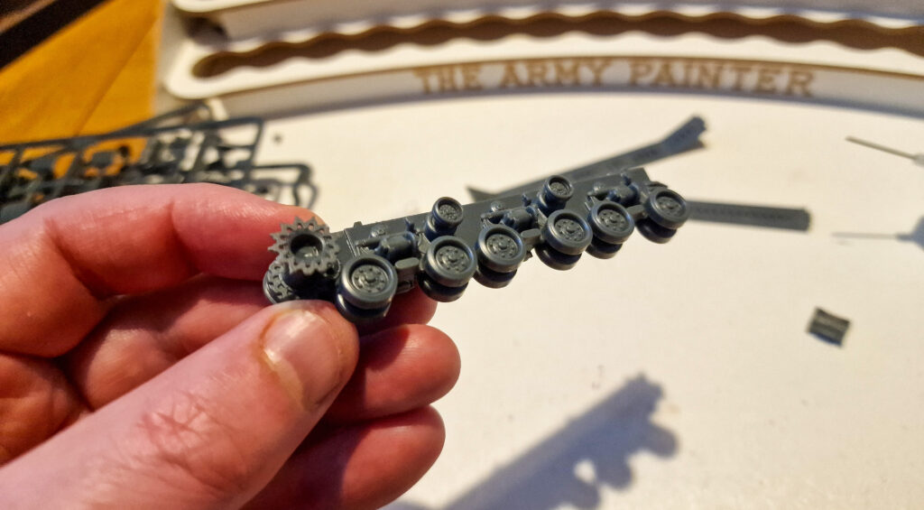 Achtung Panzer! A Tale of More Gamers - Dan's Sherman Easy Eight - Assembly