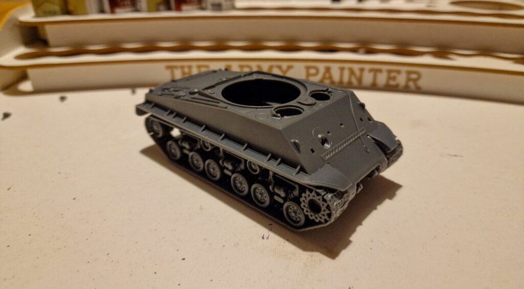 Achtung Panzer! A Tale of More Gamers - Dan's Sherman Easy Eight - Assembly