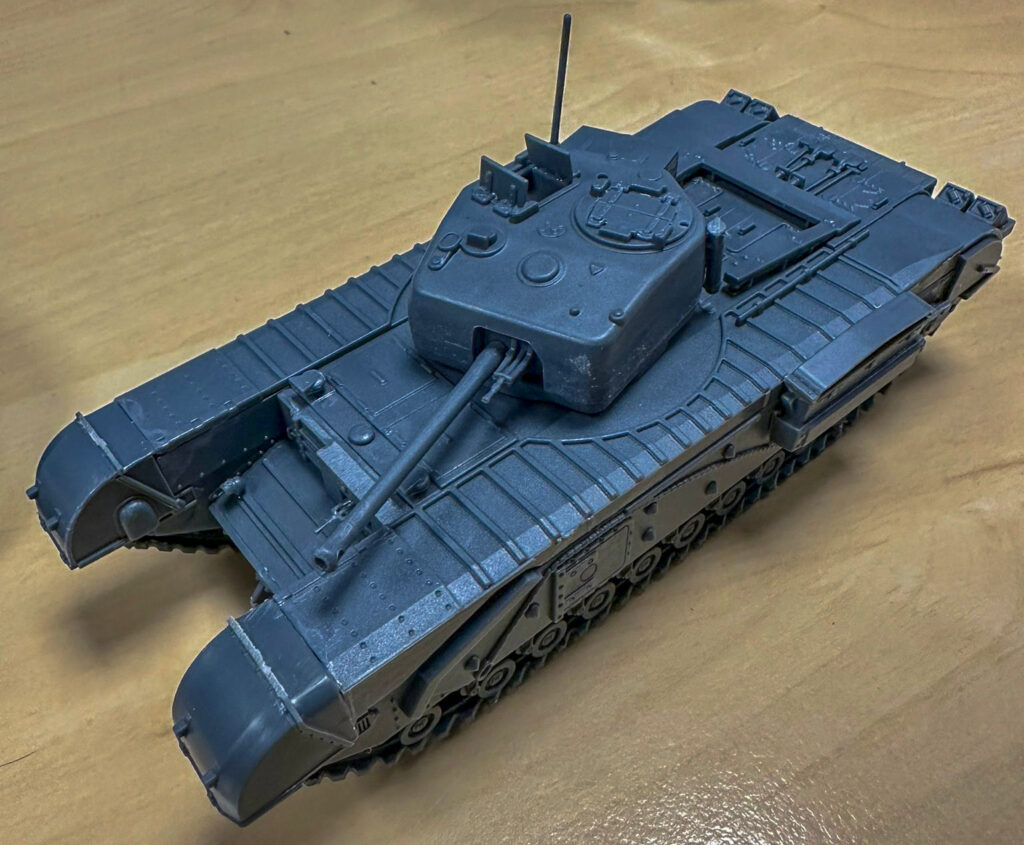 Achtung Panzer! Churchill Tank - Steve Morgan Assembly Stage 04