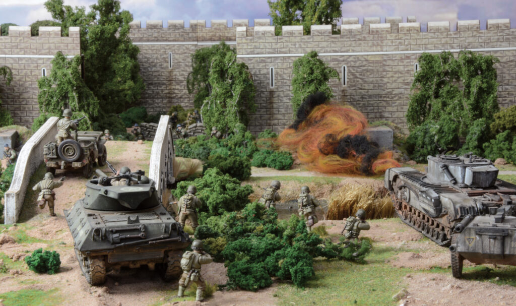 Bolt Action Campaign D-Day: US Sector -  The assault on Fort Montbarey commences