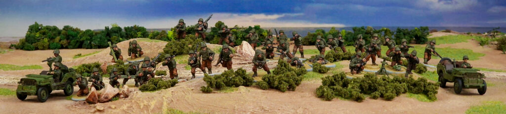 Bolt Action US Rangers- Marcus' Rangers ready to rock and roll!