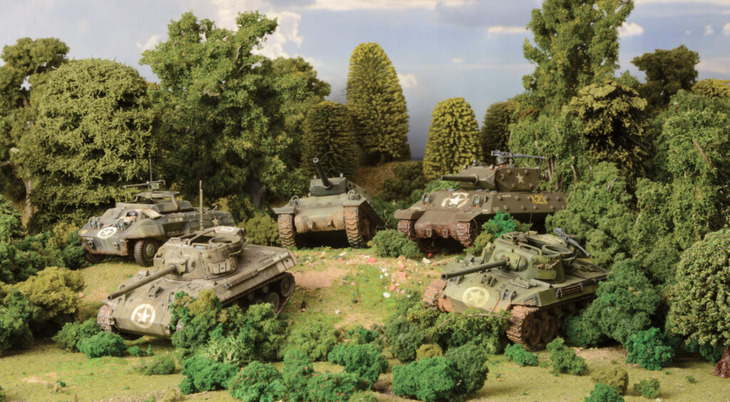 Bolt Action Campaign D-Day: US Sector - Massed US tank destroyers redeploy