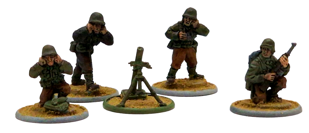 Bolt Action US Army Medium Mortar Team with Spotter by Marcus Vine