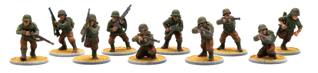 Bolt Action US Army Rangers Squad by Marcus Vine