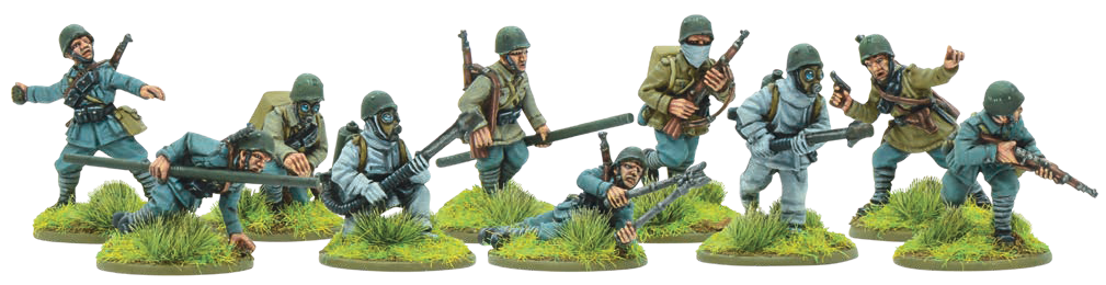 Bolt Action, Italian Guastatori specialised assault engineers.