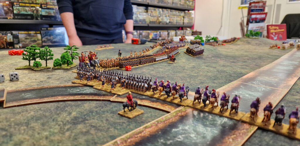 Hail Caesar Epic Battles Battle report - Mago's arrival heralds new hope for Hannibal! 