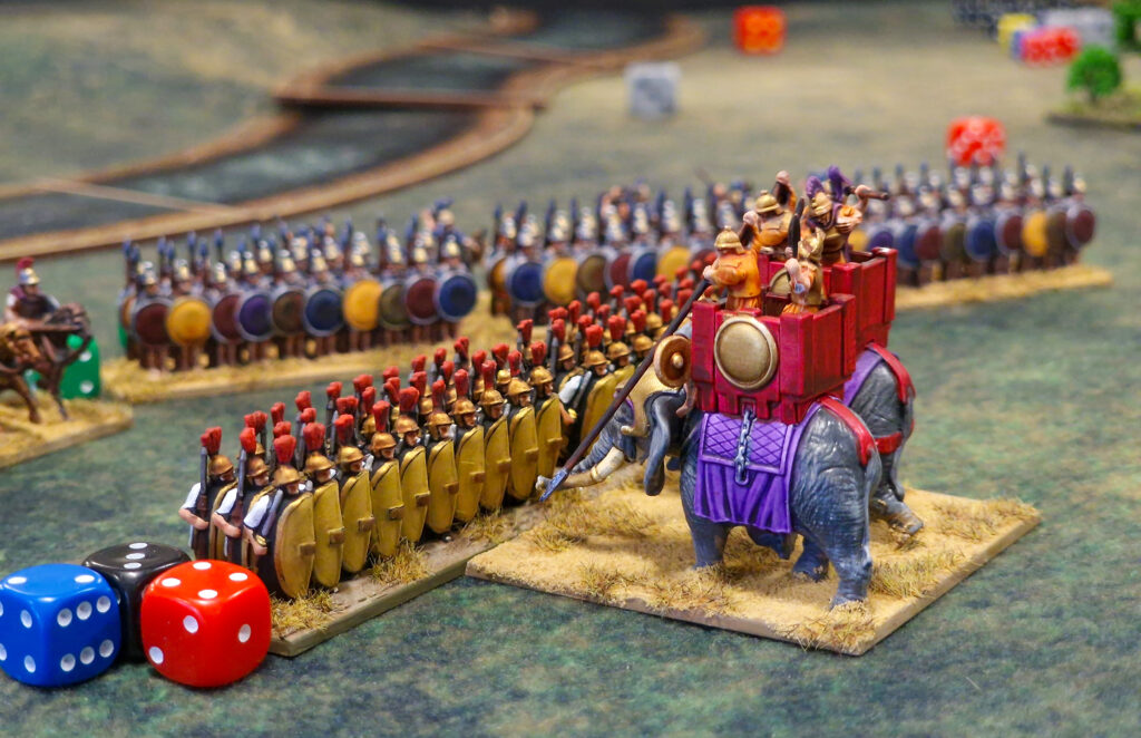 Hail Caesar Epic Battles Battle report  - Nowhere left to run...