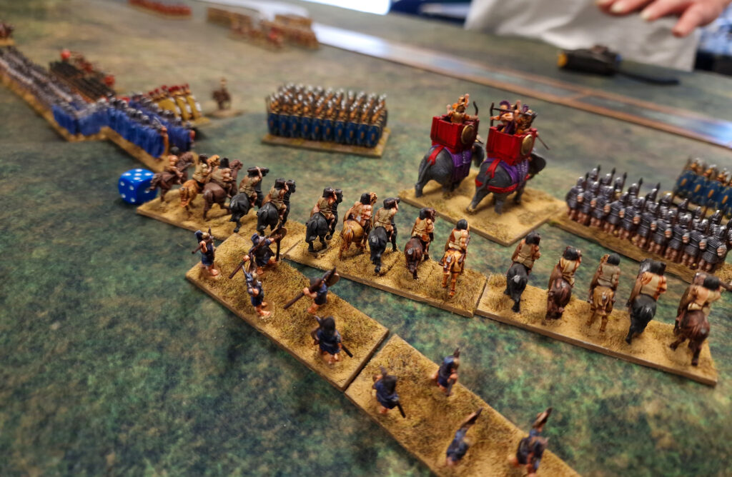 Hail Caesar Epic Battles Game report, a hail of javelins