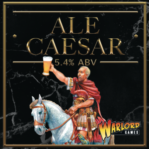 Ale Caesar. Event Beer sponsored by Warlord Games, only available at Britcon.