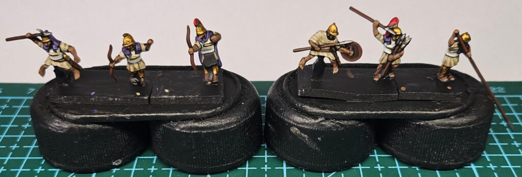 Hail Caesar Epic Battles Carthaginian Crew Painting Tutorial by Jami Getliffe, Stage Five (Final Highlights)