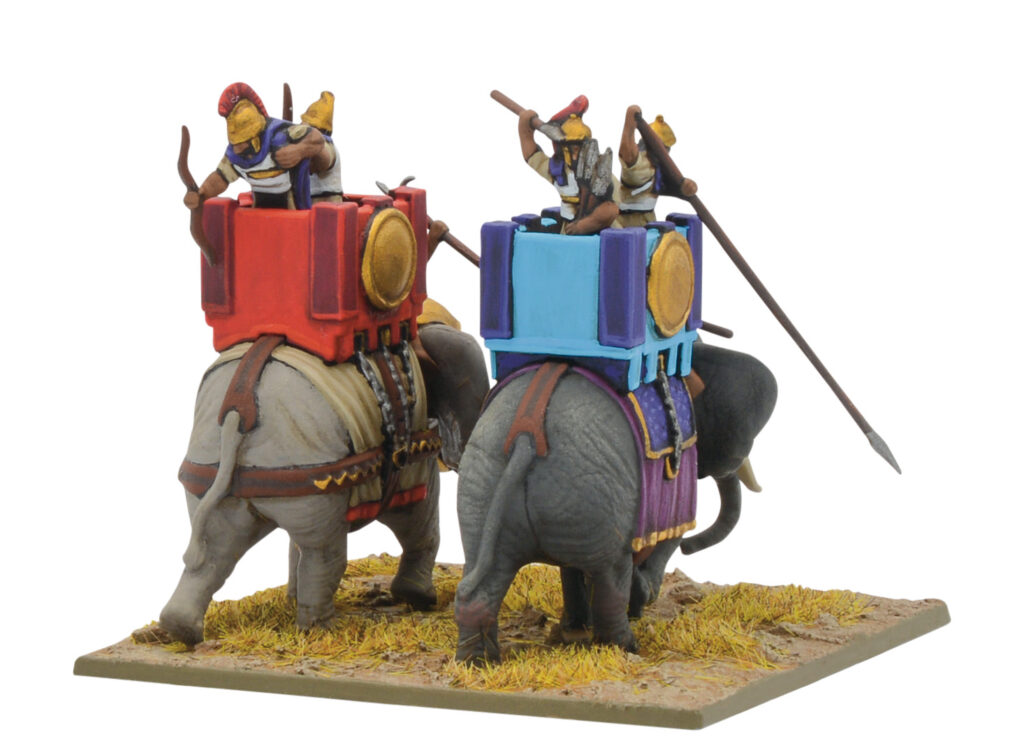 Hail Caesar Epic Battles Carthaginian War Elephant Painting Tutorial by Jamie Getliffe, Finished Models