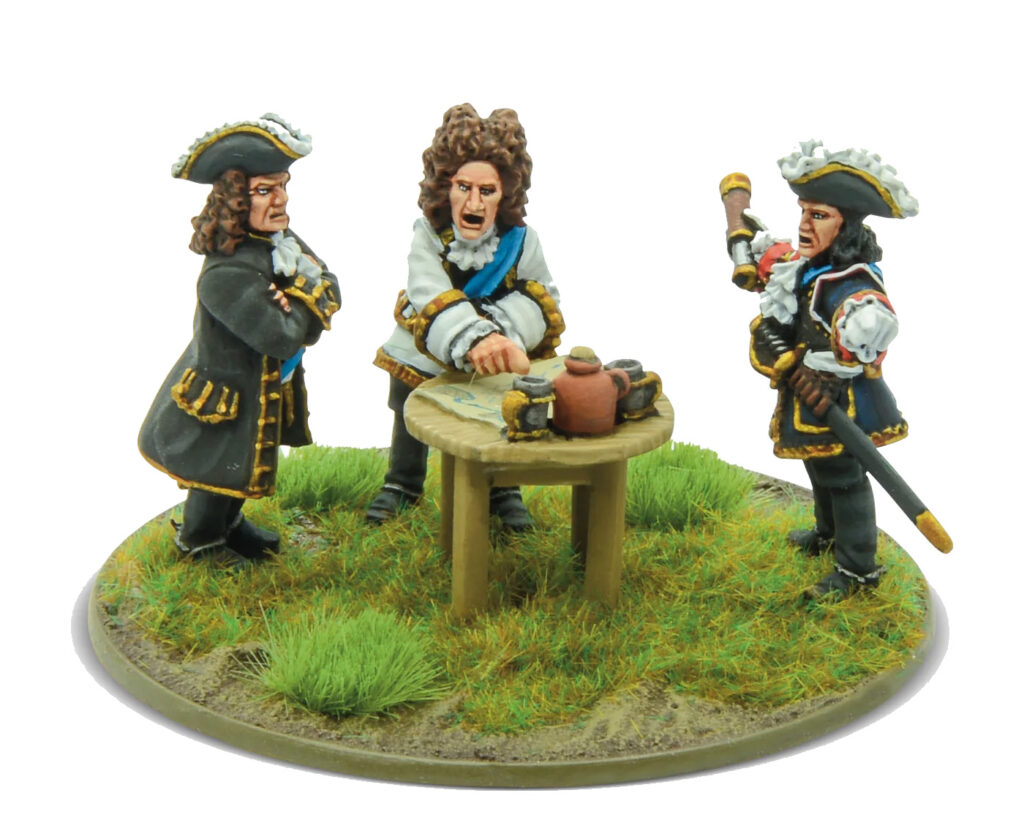 Black Powder by Warlord Games, Marlborough's Wars - Franco-Bavarian Commanders at Blenheim