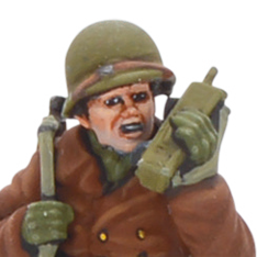 Bolt Action by Warlord Games, US Army Infantry in Winter Gear - Radio Operator