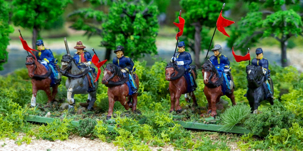 Black Powder  American Civil War. "Rush's Lancers" 6th Pennsylvania, by John Satlalrd