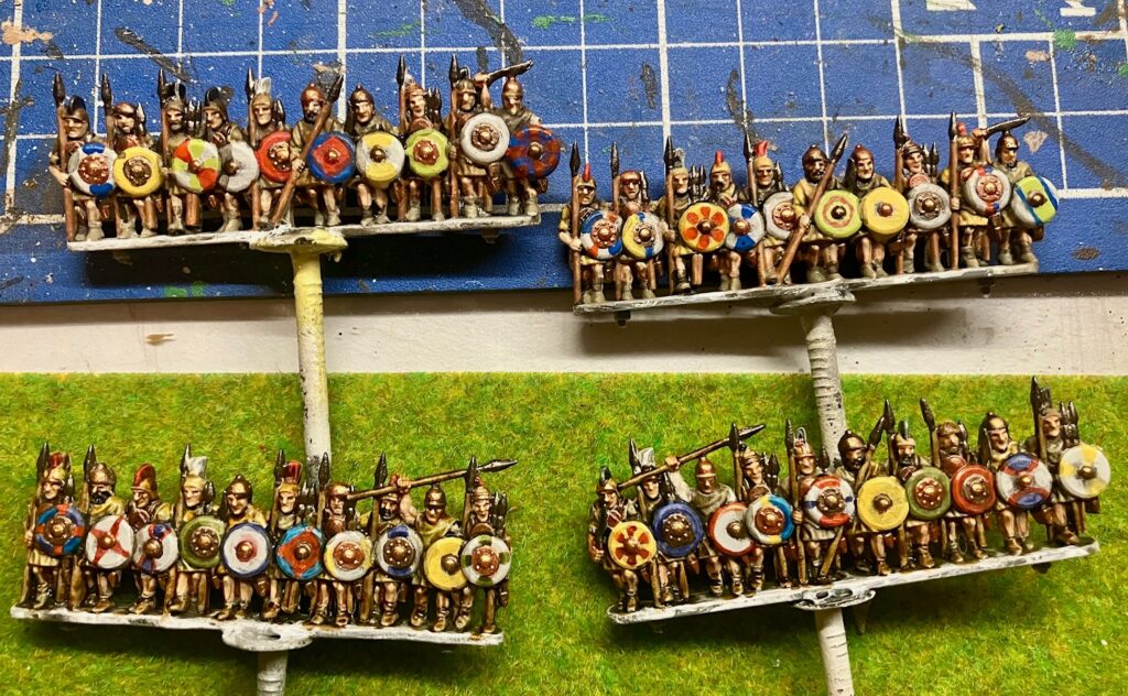 Warlord Games Hail Caesar Epic Battles Allied Troops, Celtiberians by Rhys Pogson Hughes Emanuel