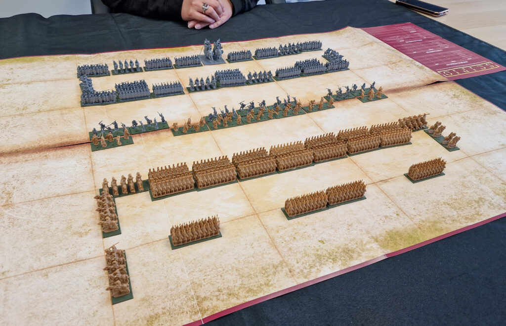 Hail Caesar Epic Battles, Scipio Battle Report - The Game Set-Up