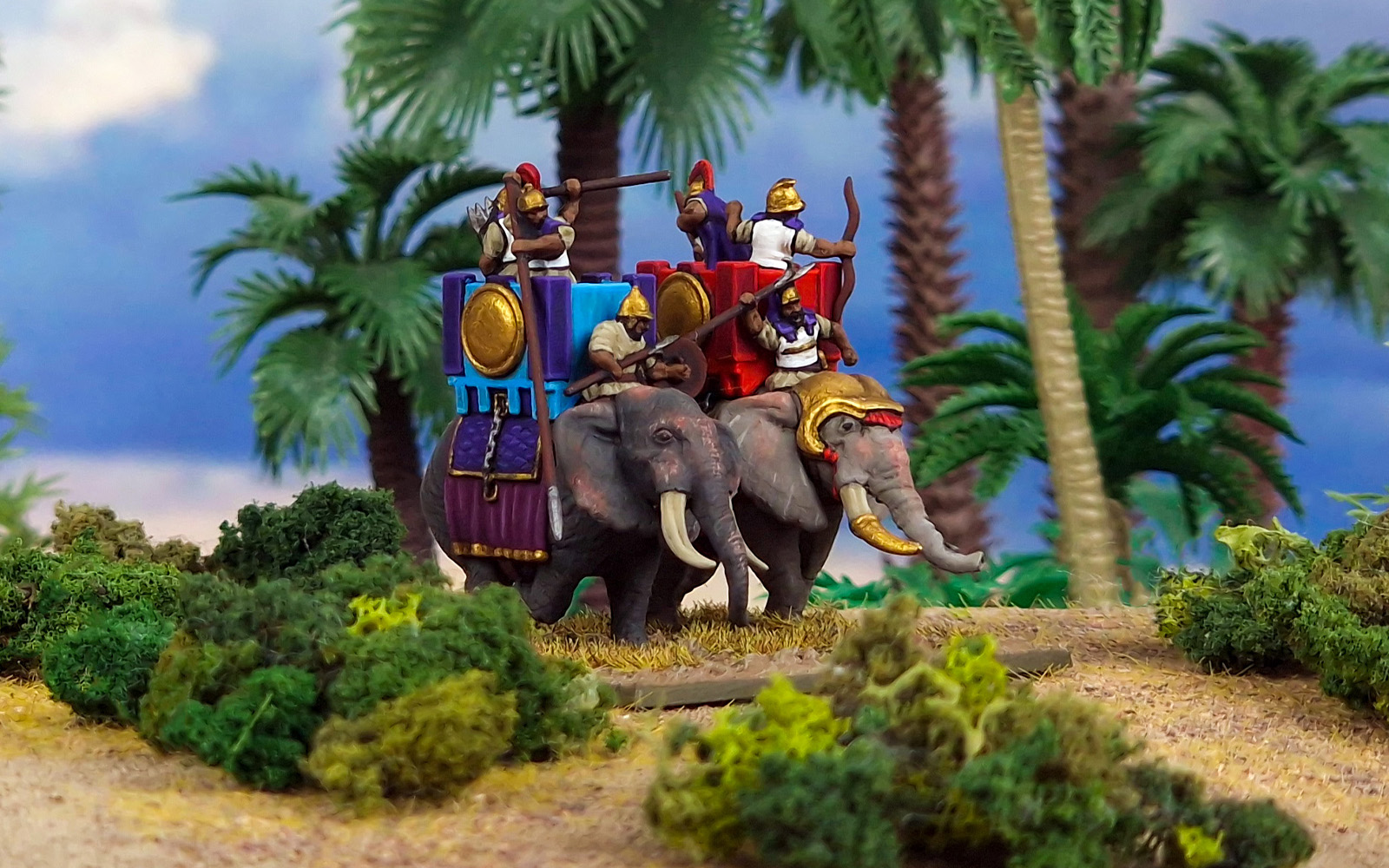 Hail Caesar Epic Battles by Warlord Games, Carthaginian Ware Elephant Stage-by-Stage Painting Guide