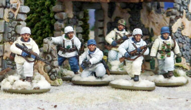 Bolt Action by Warlord Games, Plastic Winter Fallschirmjäger Sprue Focus