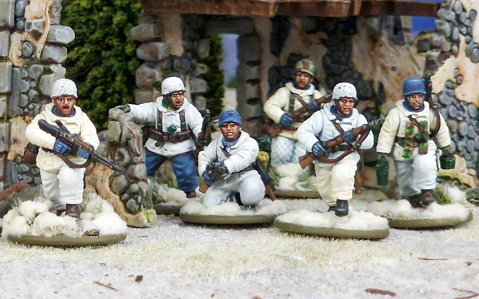 Bolt Action by Warlord Games, Plastic Winter Fallschirmjäger Sprue Focus