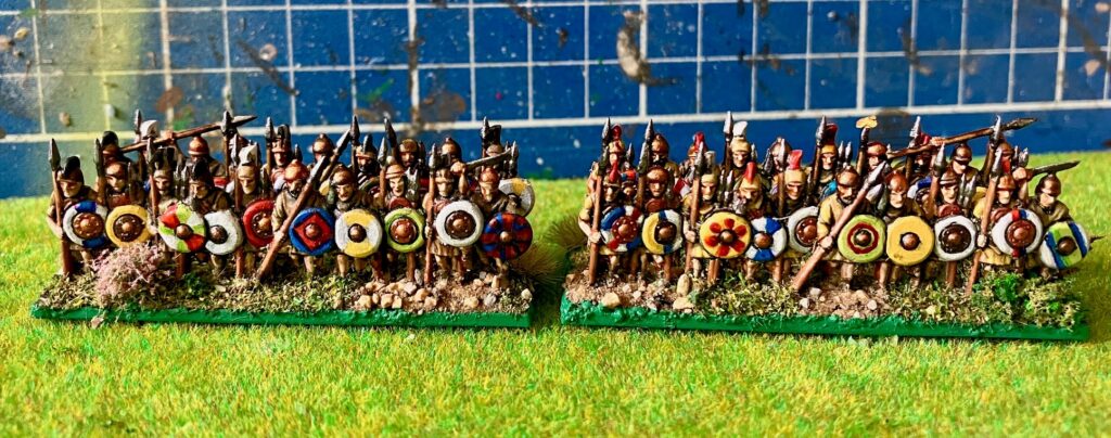 Warlord Games Hail Caesar Epic Battles Allied Troops, Celtiberians by Rhys Pogson Hughes Emanuel