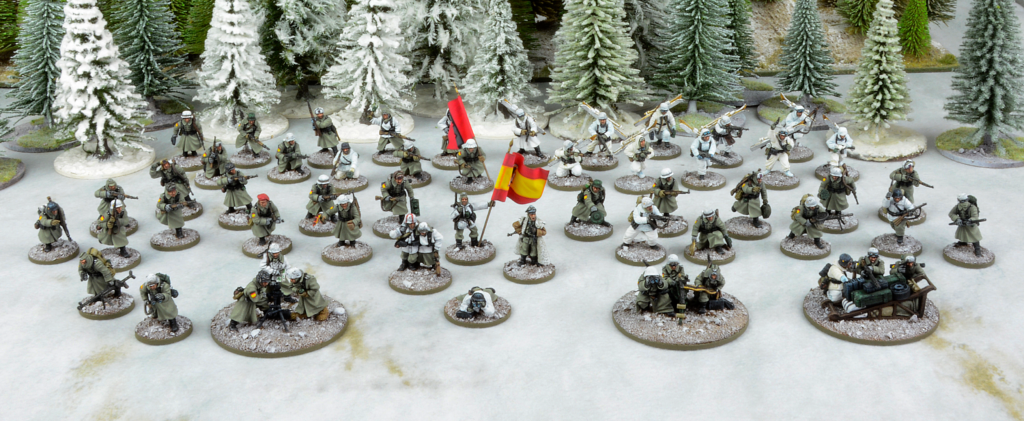 Bolt Action by Warlord Games, Andrés Amián’s Spanish Blue Division