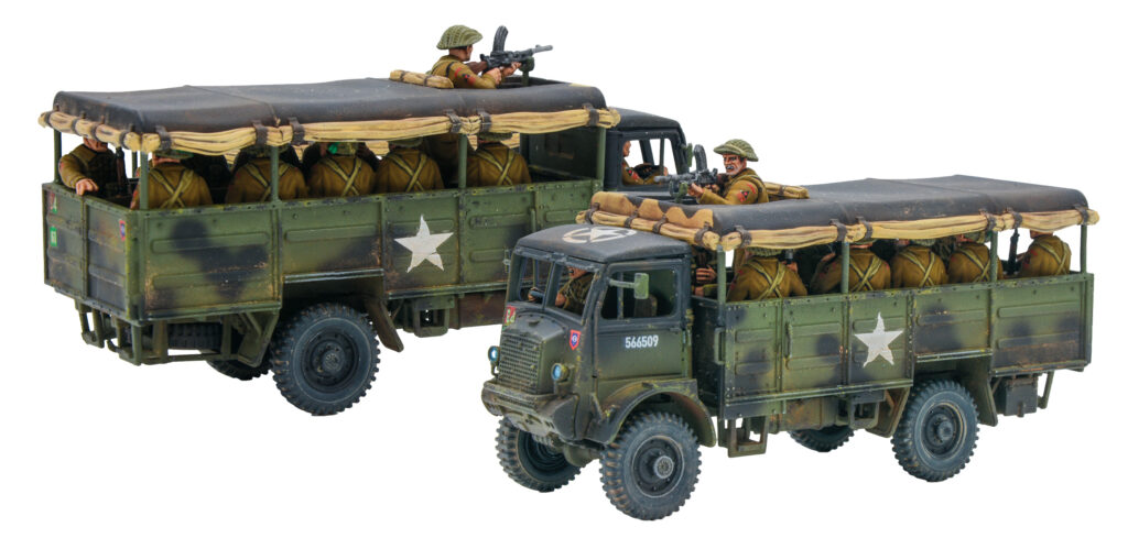 Bolt Action by Warlord Games, Plastic British Troop Transport Variant 01