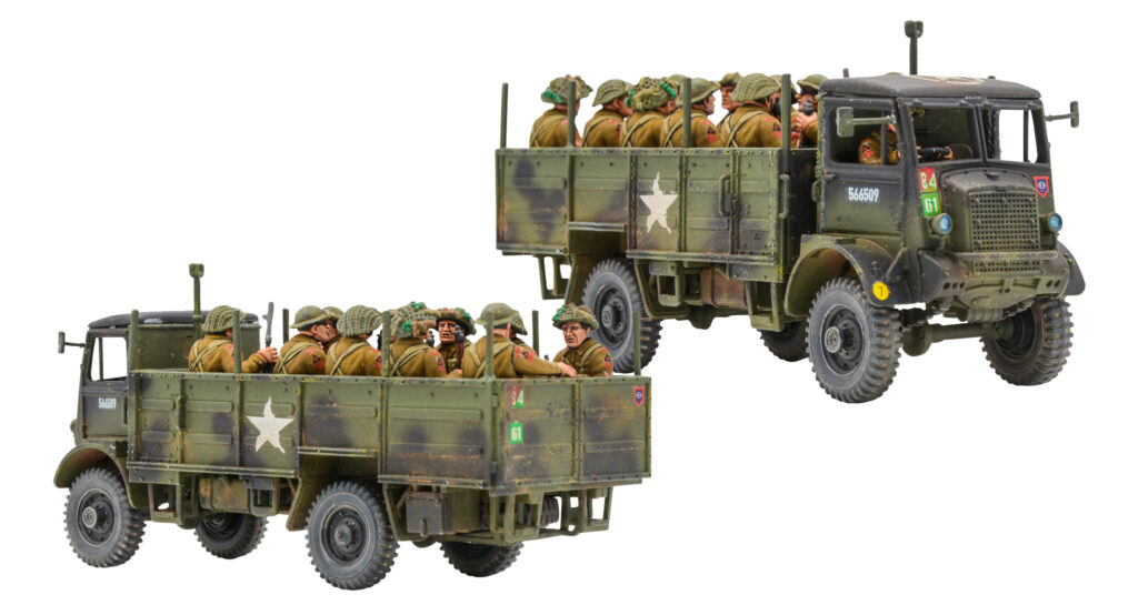 Bolt Action by Warlord Games, Plastic British Troop Transport Variant 04