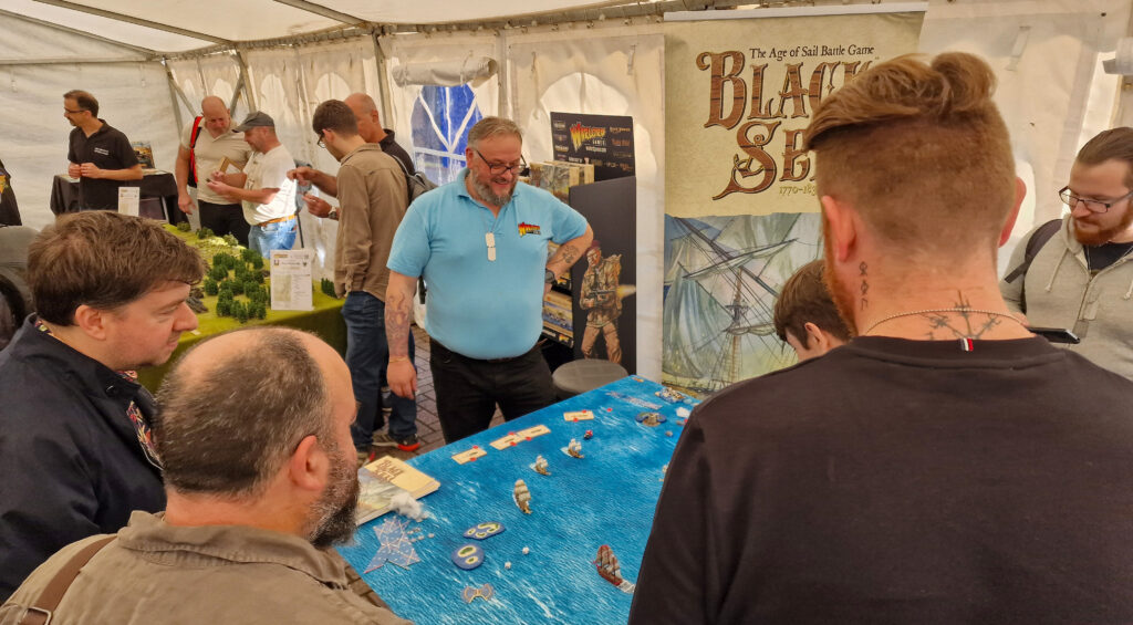 Warlord Games Open Day - Black Seas Demonstration game