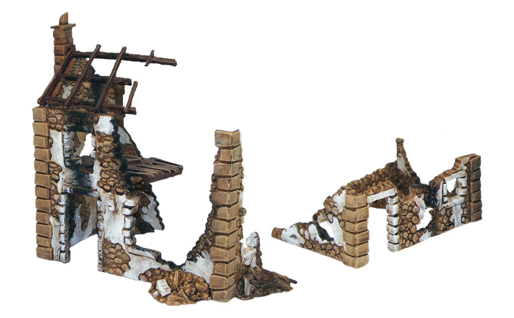 Bolt Action Introductory Set – Ruined Farmhouse