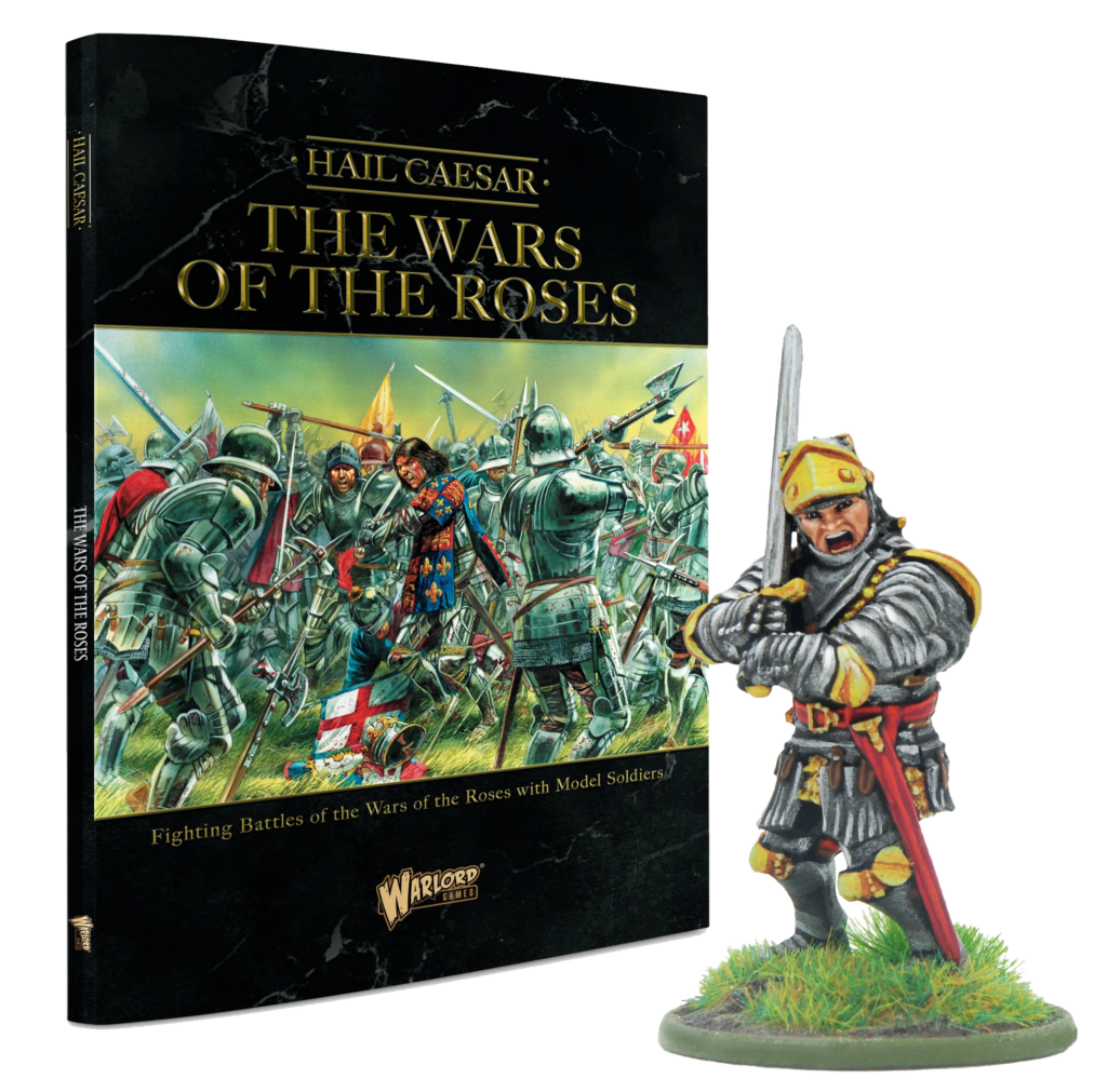 The Wars of the Roses, a Hail Caesar rules supplement by Warlord Games, with King Richard III special miniature