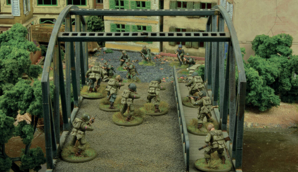 Bolt Action by Warlord Games - US Airborne and German Grenadiers clash for possession of a vital bridge