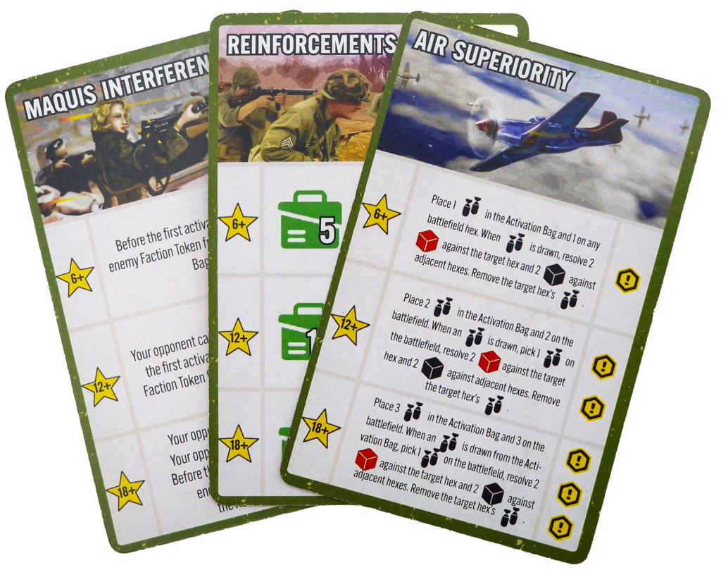 Vanguard: Normandy by Warlord Games - Underdog Cards